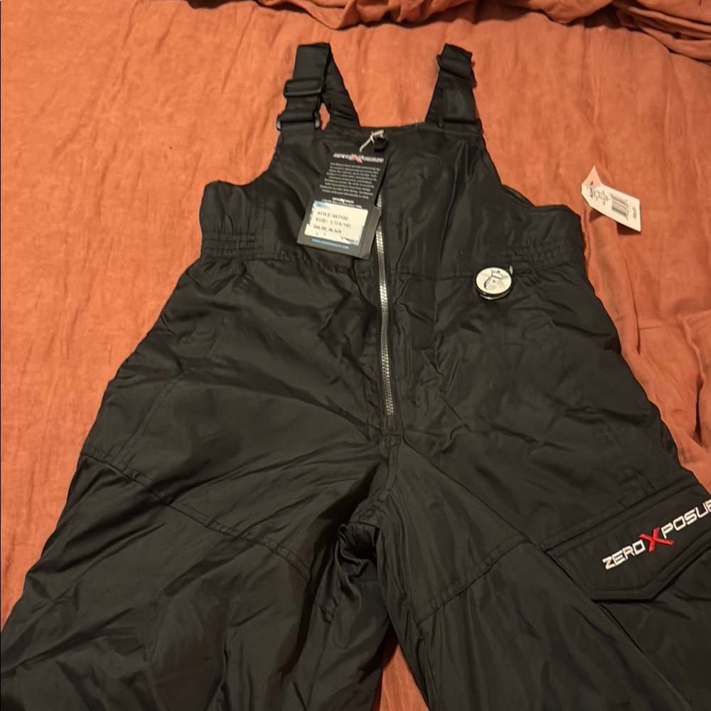 ZeroXposur Black Insulated Snow Bib